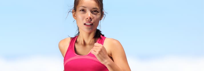 fitness tips girl running