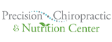The Precision Chiropractic & Nutrition Center website scrolling logo